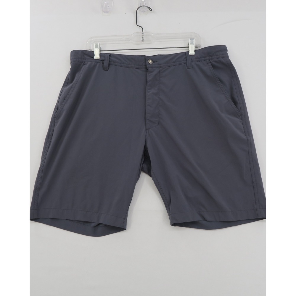 FootJoy Mens Performance Golf Shorts Charcoal Grey Stretch‎ Flat Front Size 38
